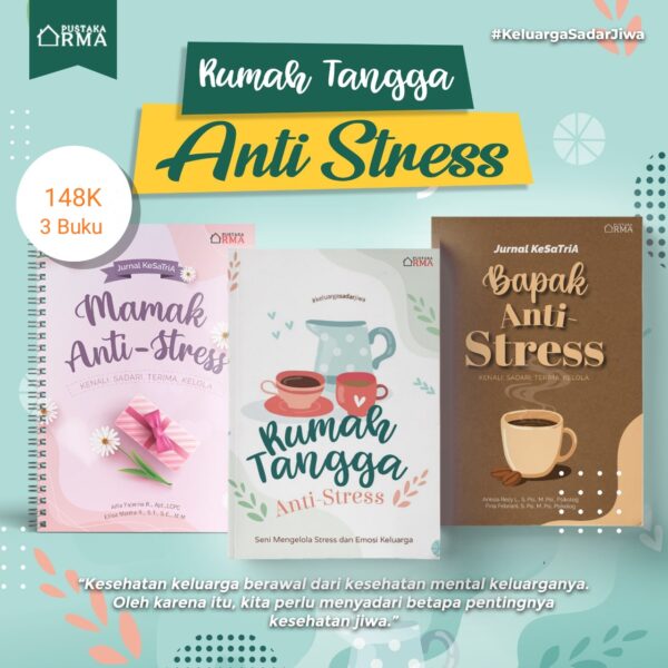 Rumah Tangga Anti Stress RTAS (3 buku) PustakaRMA