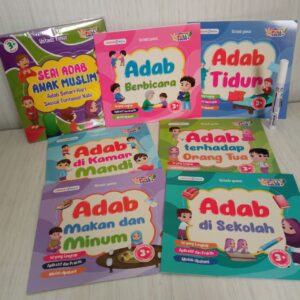 Seri Adab Anak Muslim (6 Bilingual Books) (Lingkar Media)