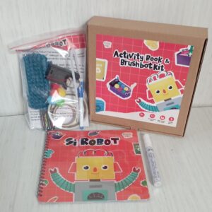 Si Robot (Activity Book & Brushbot Kit) Marikimain