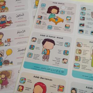 Stiker Adab Islam dan Asmaul Husna (LumaLumi)