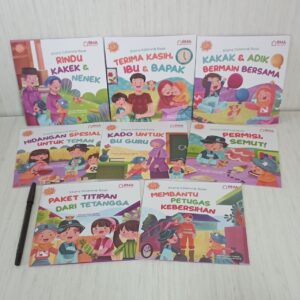 Story Coloring Books (SCB) Seri Menghargai Sesama (8 buku) PustakaRMA