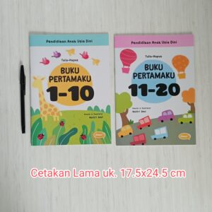 Tulis Hapus Pertamaku 1-10 & 11-20 Angka Latin (Ahlan)