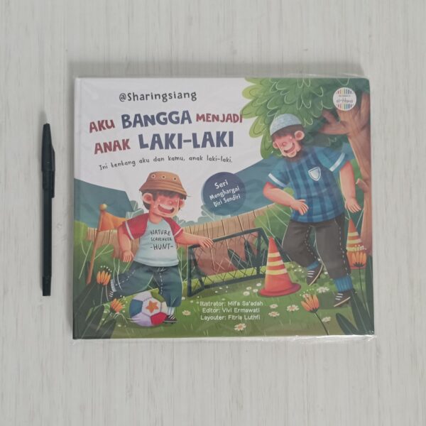 Velcro Puzzle Book Media Edukasi Anak Tentang Fitrah Seksualitas (ElHana)