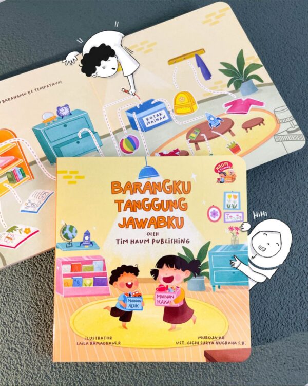 Boardbook Barangku Tanggung Jawabku (Haum)
