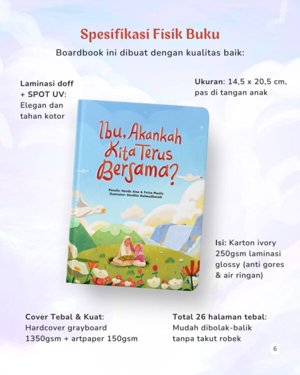 Boardbook Ibu, Akankah Kita Terus Bersama? (Tasmeem)