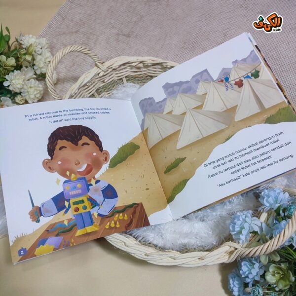 Robot yang Terbuat dari Peluru Kendali (AlKahfiKids)