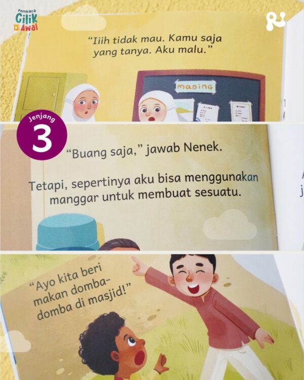 Pembaca Cilik Awal (PCA) Matte Paper (Rintik)