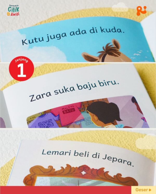 Pembaca Cilik Awal (PCA) Matte Paper (Rintik)