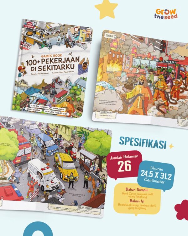 Pekerjaan di Sekitarku (Seri Cari dan Temukan) GrowTheSeed