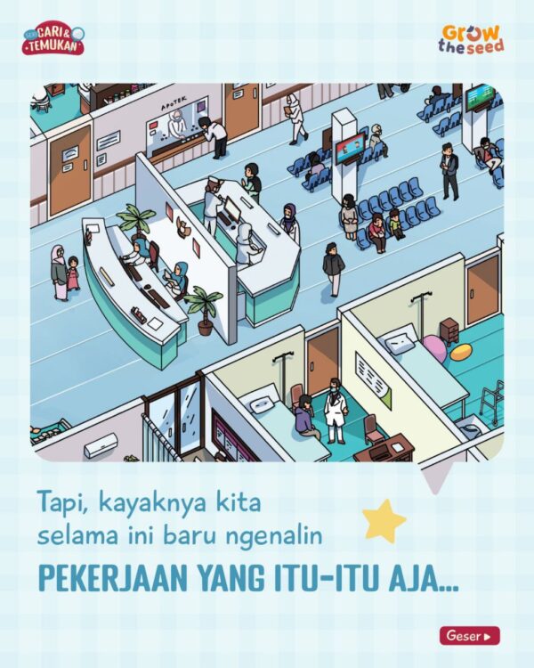 Pekerjaan di Sekitarku (Seri Cari dan Temukan) GrowTheSeed
