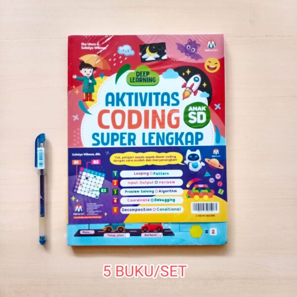 Paket Aktivitas Coding Super Lengkap untuk Anak SD (Ziyad)