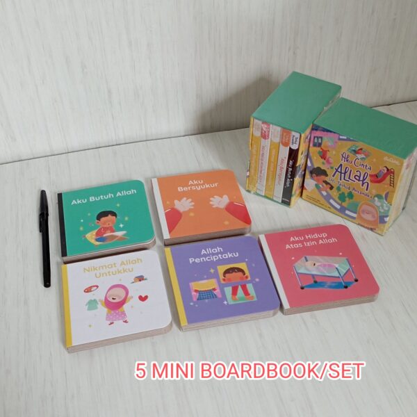 Mini Boardbook Aku Cinta Allah (ACA) Tasmeem