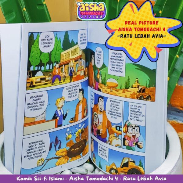 Komik Aisha Tomodachi 4: Ratu Lebah Avia (Ihsan)