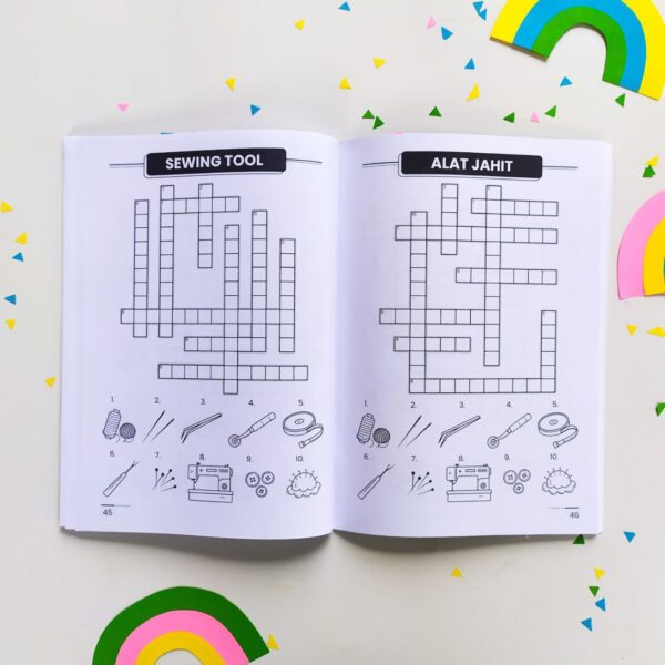 Teka-Teki Silang (TTS Kosakata) untuk Anak (Pinisi)