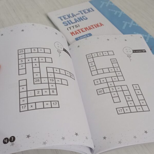 Teka-teki Silang (TTS) Matematika Level 1 (Pinisi)