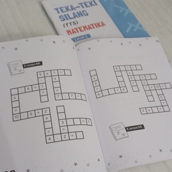 Teka-teki Silang (TTS) Matematika Level 1 (Pinisi)