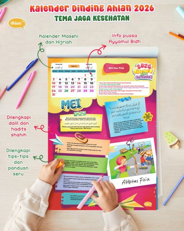Kalender Dinding Ahlan 2026