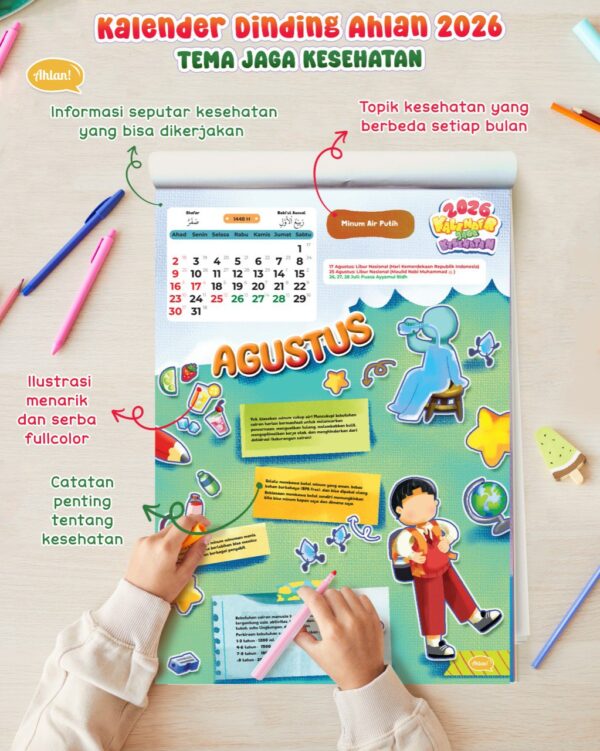 Kalender Dinding Ahlan 2026