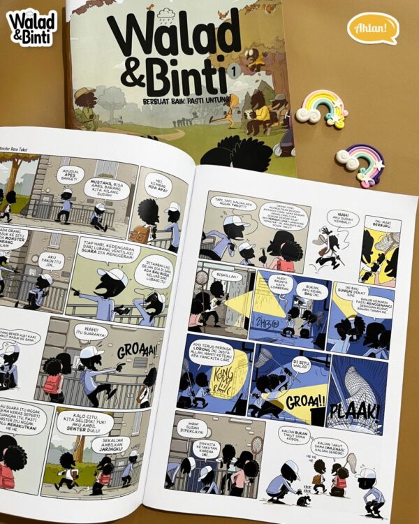 Komik Walad & Binti (Ahlan)