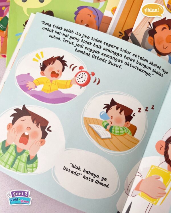 IMG_20251201_200118_292 Seri 2 Zaid dan Hana : 10 Buku Cerita Adab Islami Anak (Ahlan)