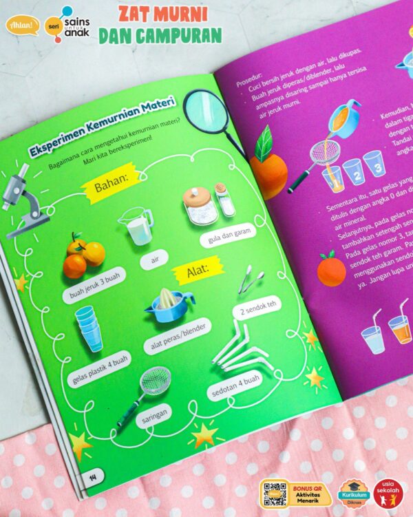 Zat Murni Dan Campuran (Seri Sains Anak) Ahlan