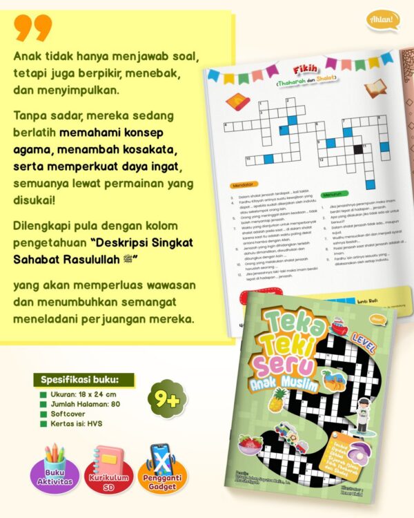 IMG_20251217_145757_857 Teka-Teki Seru Anak Muslim Level 3 (TTS 3 Ahlan)